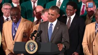 President Obama Honors the 1973 Super Bowl Champion Miami Dolphins