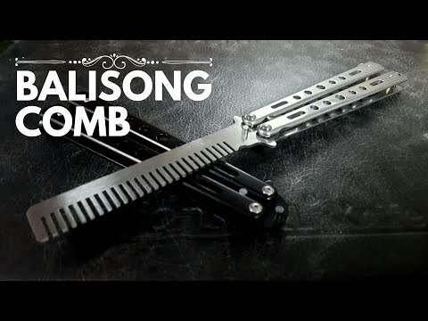 Reviewing a Balisong Butterfly Comb as an EDC Knife