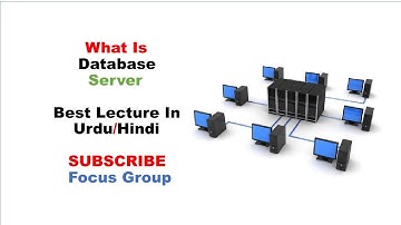 What is Database Server | Computer Science | Lecture in Urdu/Hindi