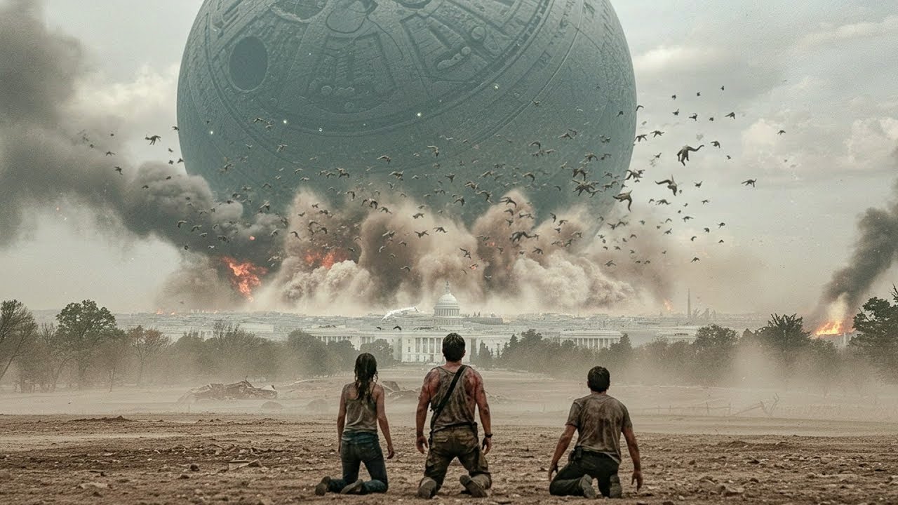 Огромная сфера прибывает на Землю, принося с собой 200 млн пришельцев, чтобы уничтожить человечество