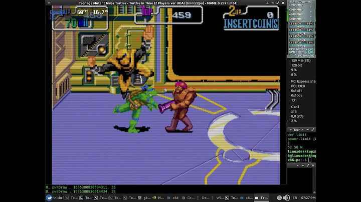 Mame 0.237 Native Test 60fps NVENC x64 + Sound (Core i3 8350K) + Nvidia 470.62