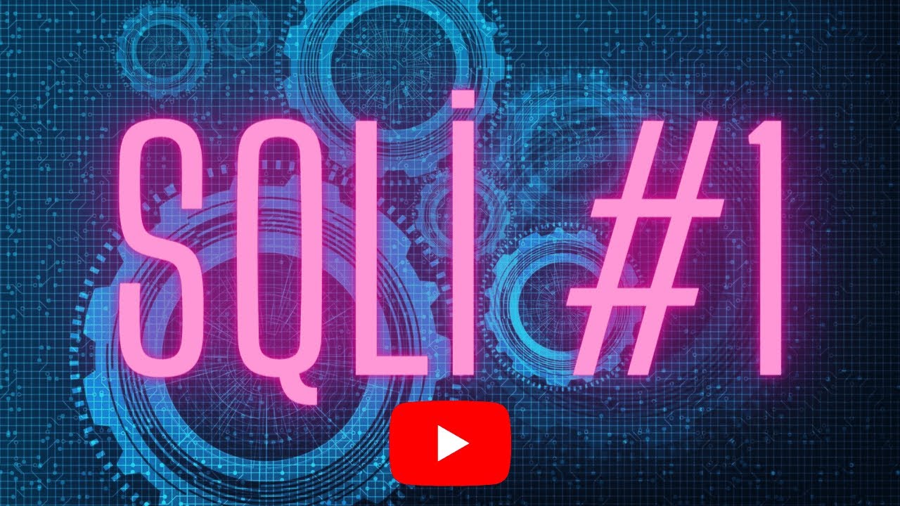 SQL injection 1 | Giriş - YouTube