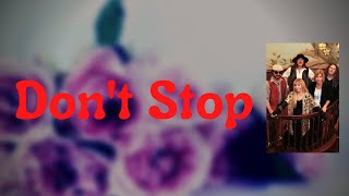Fleetwood Mac - Don't Stop (Lyrics)