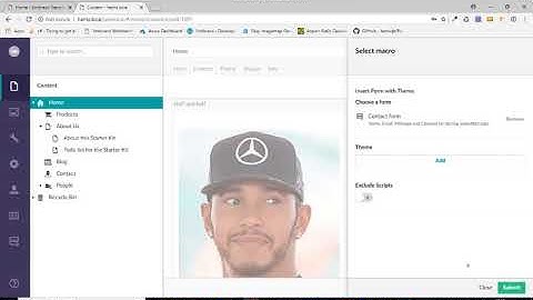 7 Umbraco Adding Forms and Content to any Page