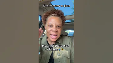 Make This Declaration With Me Give The Enemy No Place Lifeanddeath Wordofencouragement 