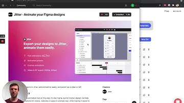 Jitter for Figma: animate your designs easily