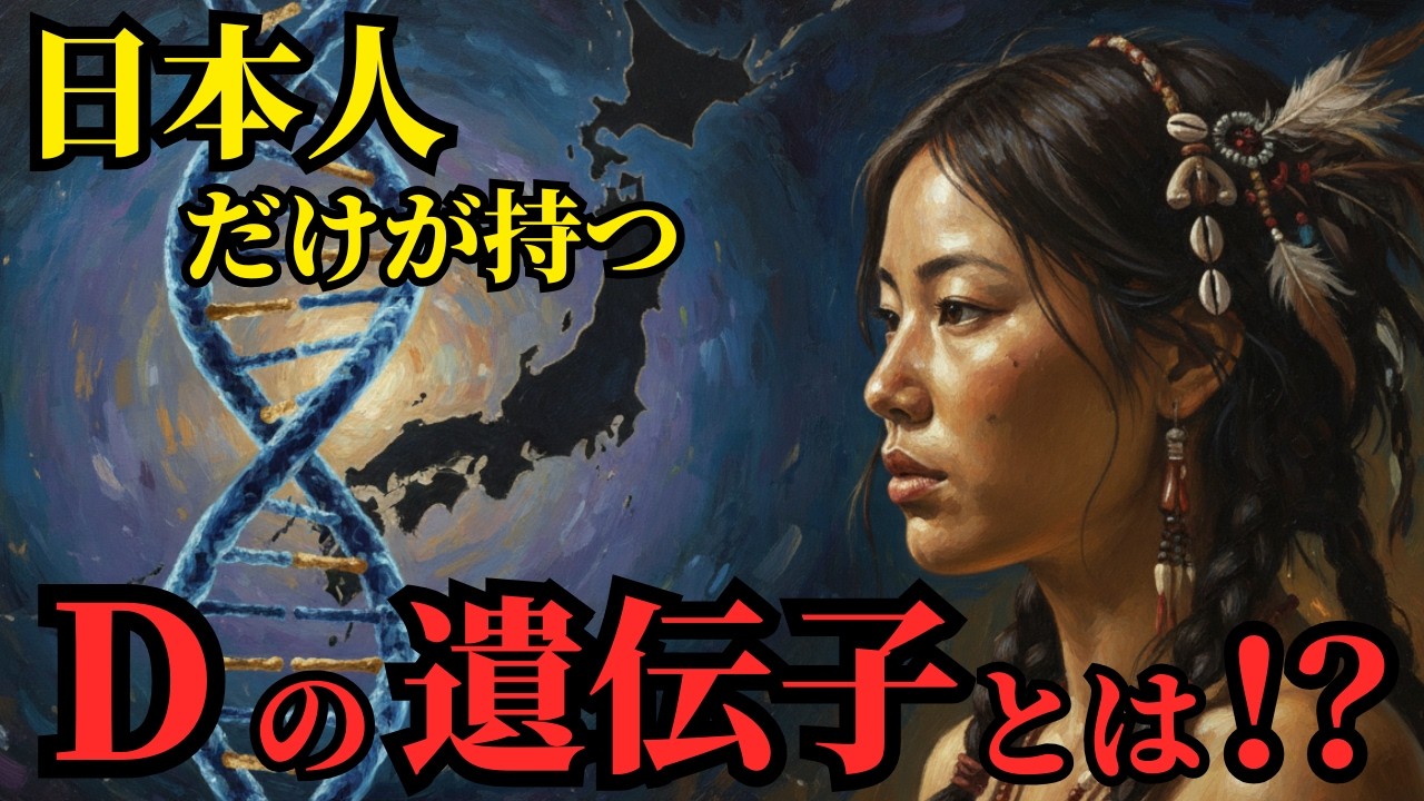 世界で日本人だけが受け継ぐ「D」の遺伝子とは？3万年の孤独な旅路（他４話）｜眠れる歴史【睡眠用】