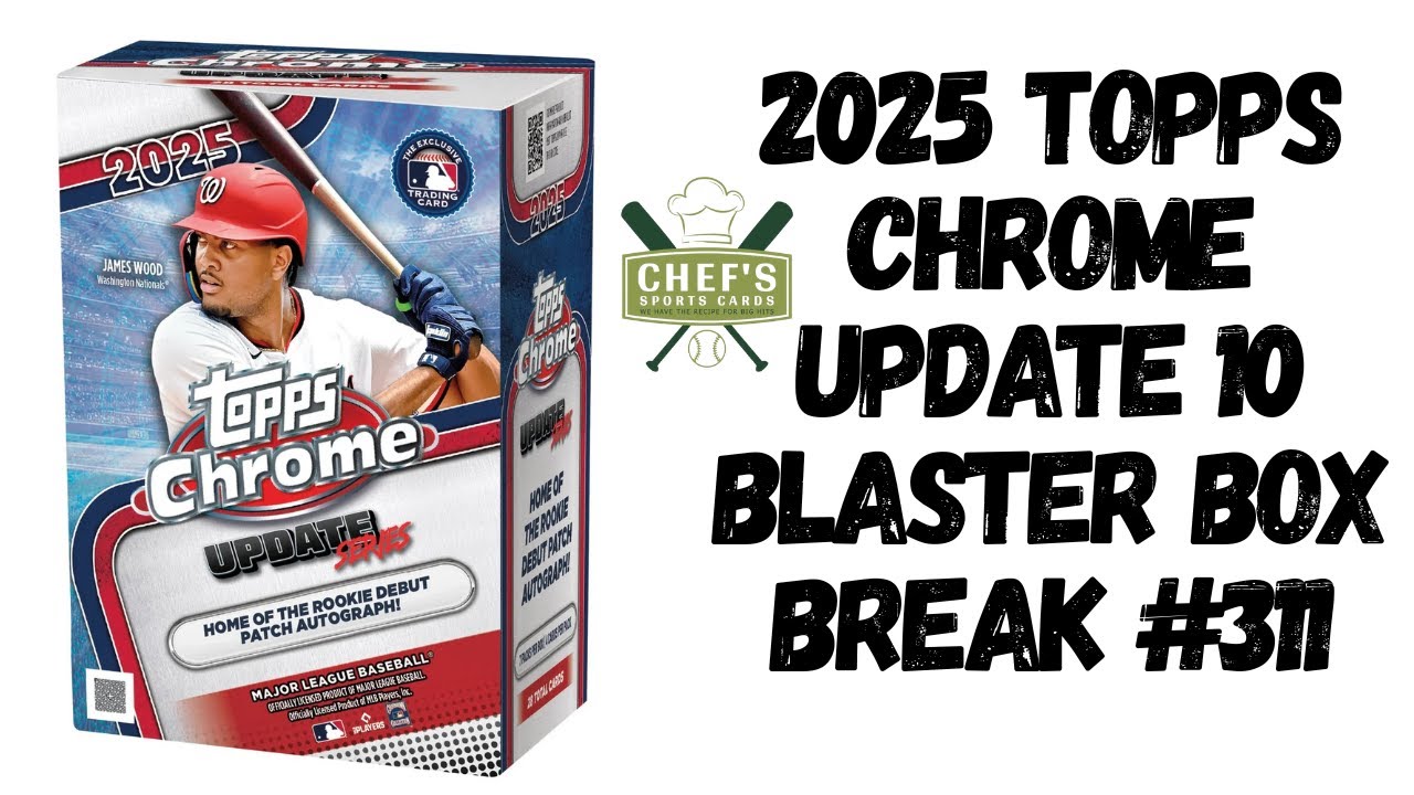 2025 TOPPS CHROME UPDATE 10 BLASTER BOX PYT BREAK #311 - LIVE-12/23/2025