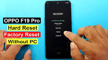 Oppo F19 Pro Hard Reset | Oppo Cph2285 Pattern Pin Unlock | Oppo F19 Pro Factory Reset Without Pc |