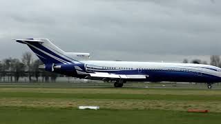 Boeing 727 - M STAR Arrives for Storage and Maintenance -  Cotswold Airport -  31/1/24