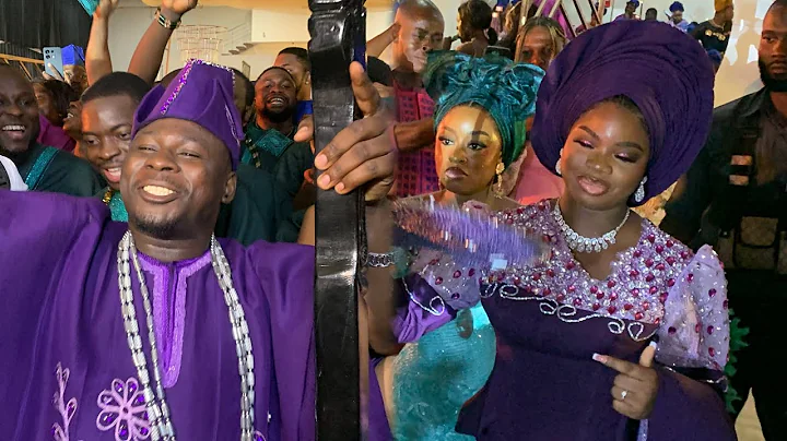 KAMO STATE WIFE ESTHER BEAUTIFULLY ARRIVE RECEPTION TO MEET HER HUSBAND.