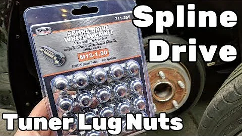 Spline Drive Tuner Lug Nuts: Dorman Better Than Gorilla Lugs, Muteki,  JDMSpeed