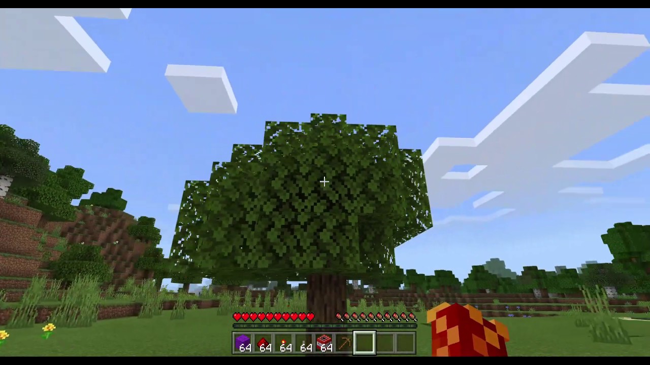 exploding tree🤯🎉minecraft PVP!!!!! YouTube