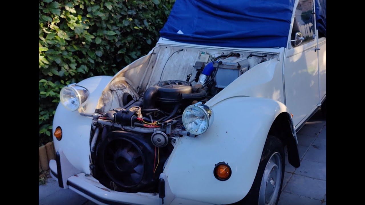 Citroen 2CV oil leak fix