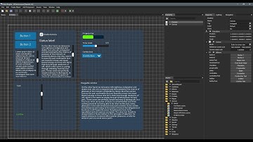 Falco Engine - UI Widgets + Steam API demo