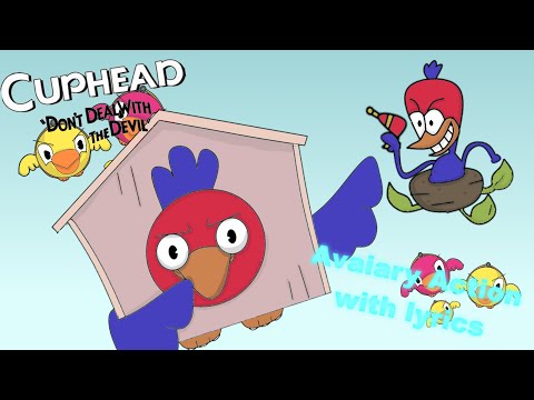 Aviary Action with lyrics | Cuphead | No Food Before Bed