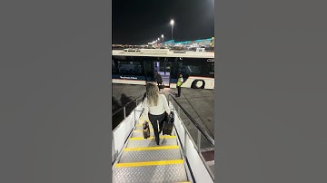 Leaving the Plane: Arriving to DXB Terminal 2