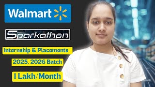 Walmart Sparkathon 2024 | Internship and Placement | Complete Guide #walmart #placement #internship