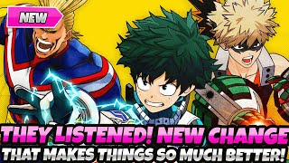 *THE DEVS LISTENED!!!* THIS NEW CHANGE MAKES UNLOCKING CHARACTERS SO MUCH BETTER! (MHA Ultra Rumble)