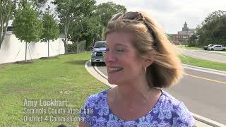 Lake Minnie Mural Ribbon Cutting