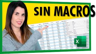 Crea BASES DE DATOS en Excel  [ Fácil y rápido ]