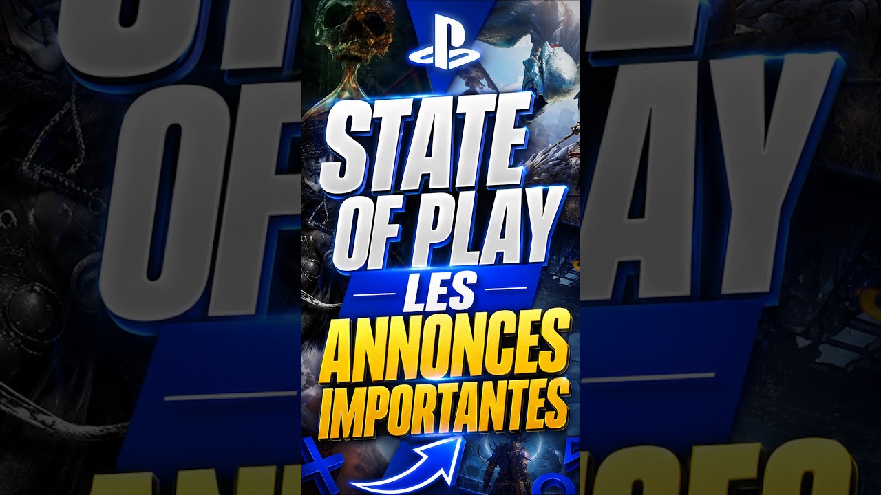 Les Annonces IMPORTANTES du State of Play du 3 septembre !! (Recap Complet FR)