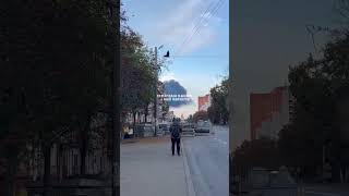 ⚡ Над Черніговом велика хмара диму після ворожої нічної атаки, — очевидці.