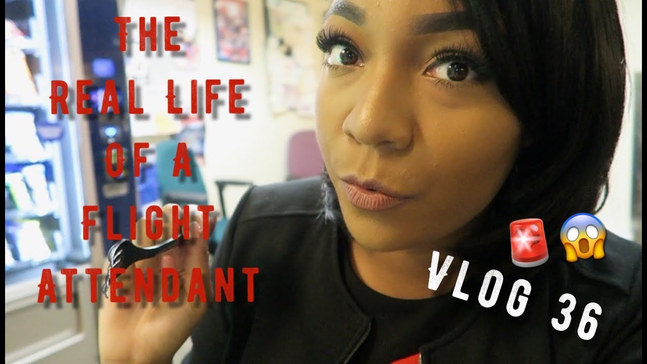 The "Real Life" of a Flight Attendant | Vlog 36 | MEDICAL EMERGENCY!!
