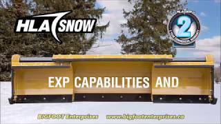 Skid Steer Expandable Snow Pusher by Bigfoot Enterprises 2,280 views 5 years ago 1 minute, 49 seconds