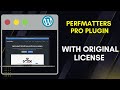Download Perfmatters Pro Plugin With Lifetime Updates | Perfmatters Pro With License Key