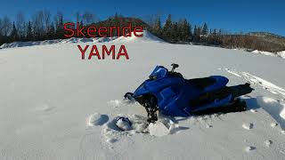 NEW YAMA (RC SNOWMOBILE SKEERIDE) wheelie,jumping.