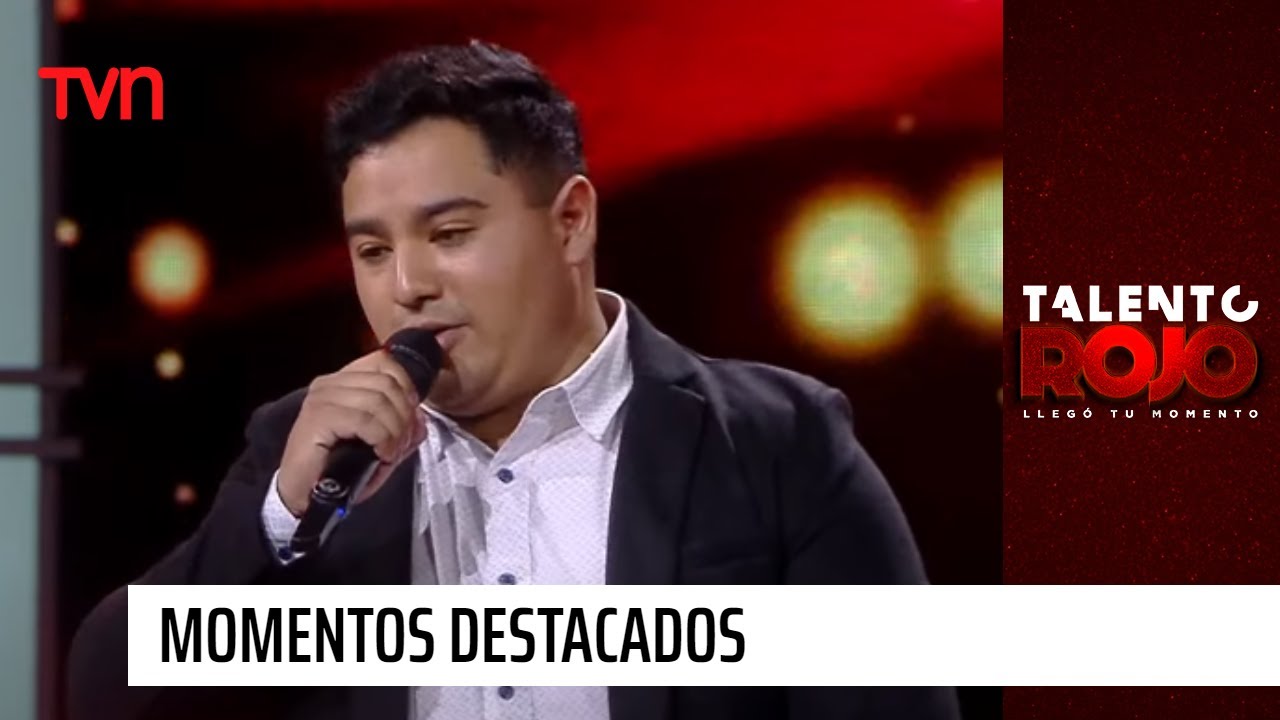 La voz de Sebastián Vidal asombró al jurado | Talento Rojo