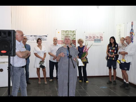 დაზგური გრაფიკის ნამუშევრების გამოფენა ოზურგეთში