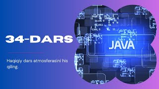 OOP Java dars | Java 0 dan o'rganish 34-dars #java0dan