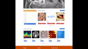 Download Music Website in Codeigniter