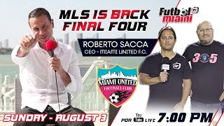 This week uncle ed and ricky ricardo (covering for pieter brown) talk
about the final 4 teams in tournament with a special guest roberto
sacca ceo of mia...