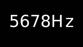 Speaker Sound Test 5678Hz
