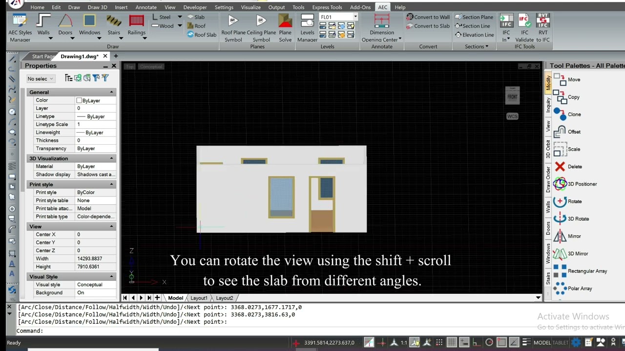 How to insert SLAB