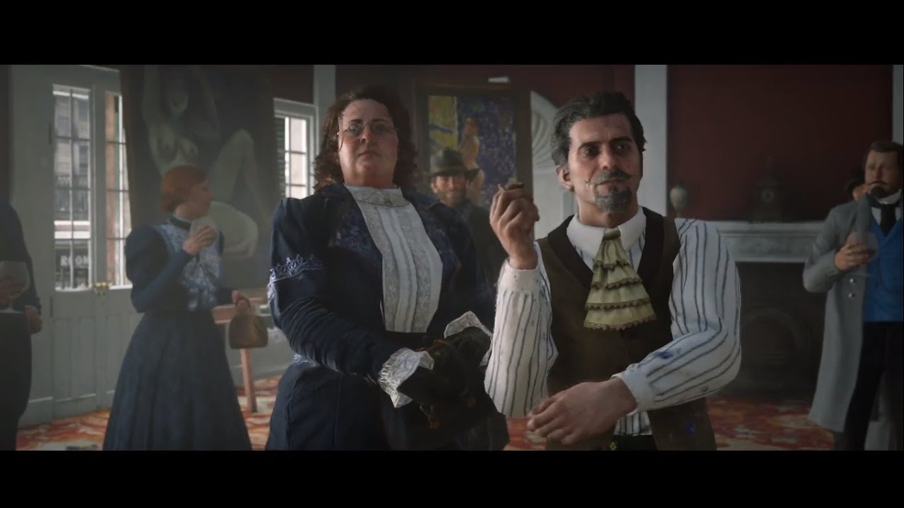 Red Dead Redemption 2 Stranger Missions : The Artist's Way - III