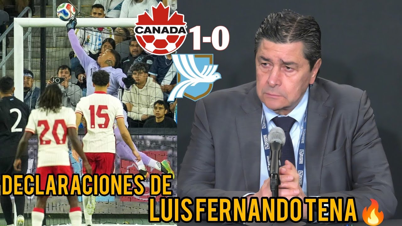 LUIS FERNANDO TENA HABLA SOBRE LA DERROTA ANTE CANADÁ🔥| DEBUT DE TITI JR Y ESTO LO QUE DIJO TENA🇬🇹🔥