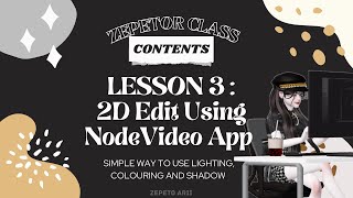 [ZEPETOR CLASS] - Edit 2D Video Using NodeVideo