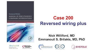 Case 200: Manual of PCI - Reversed guidewire plus