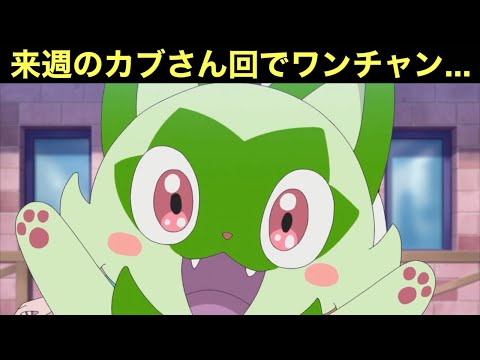 【アニポケ】来週カブさんとバトルするけど、これワンチャン…
