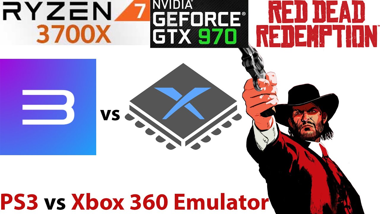 Red Dead Redemption - RPCS3 vs. Xenia on Ryzen 7 3700X & GTX 970 - YouTube