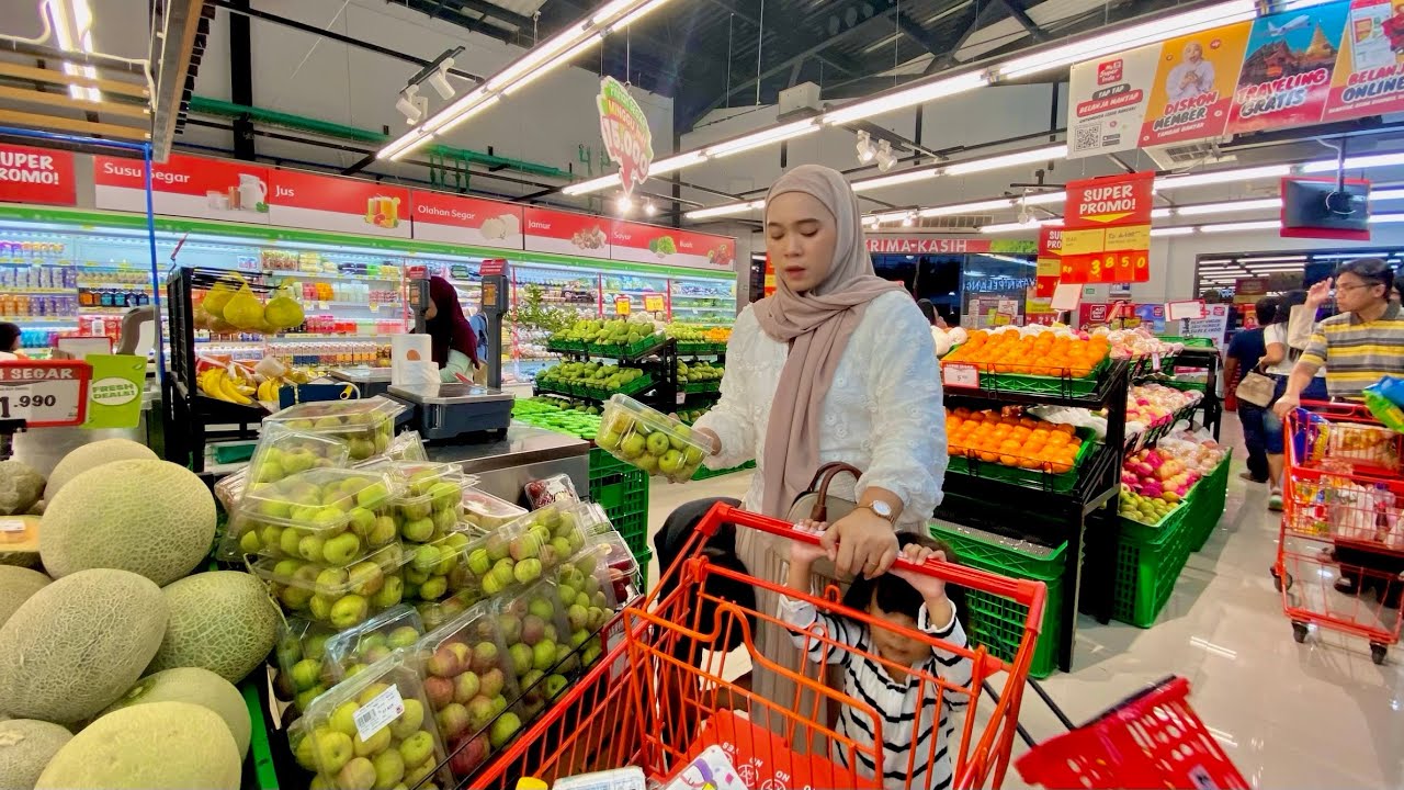 BELANJA BULANAN ‼️ GROCERY SHOPPING ‼️ SUPERINDO MADIUN ‼️