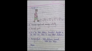 Class 9 science chapter 8 Motion notes #note