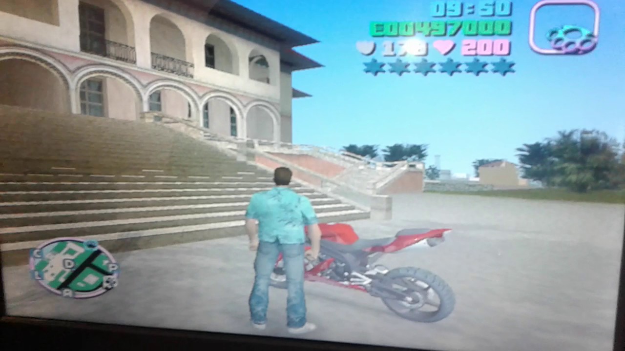 How to get a alein plane in gta vice city game YouTube