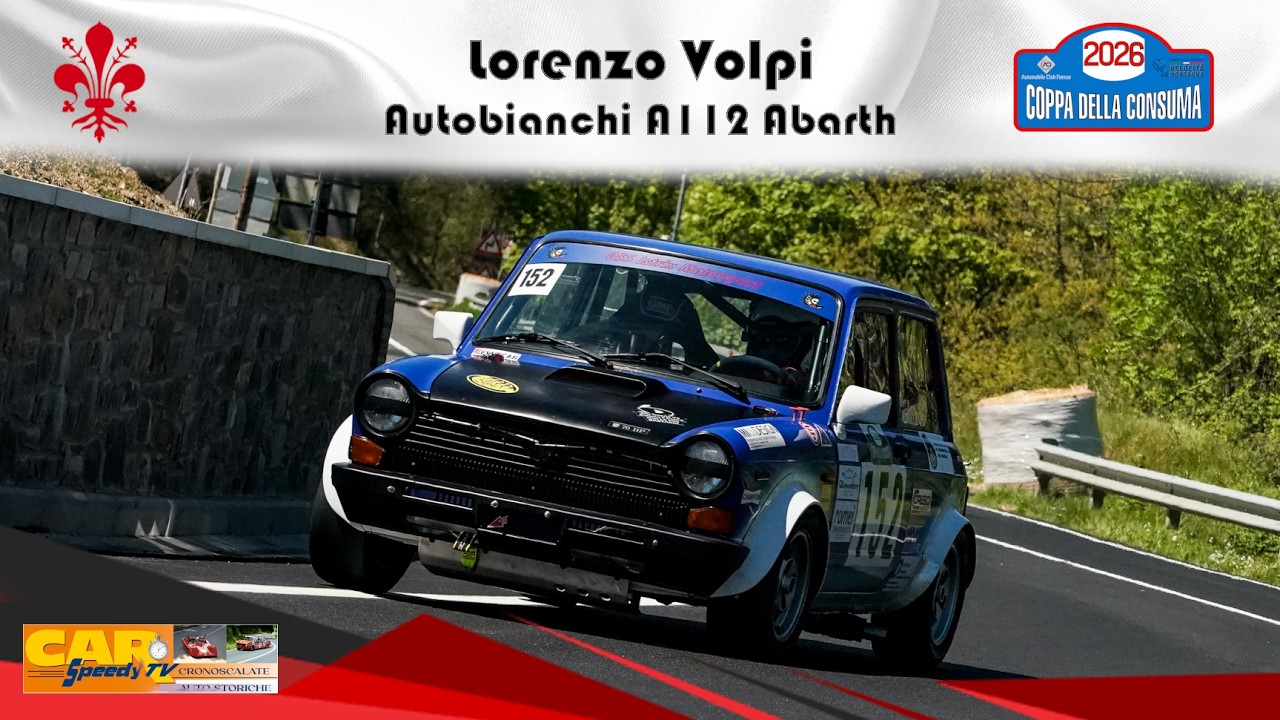 60' Coppa della Consuma 2026 || Lorenzo Volpi || Autobianchi A112 Abarth