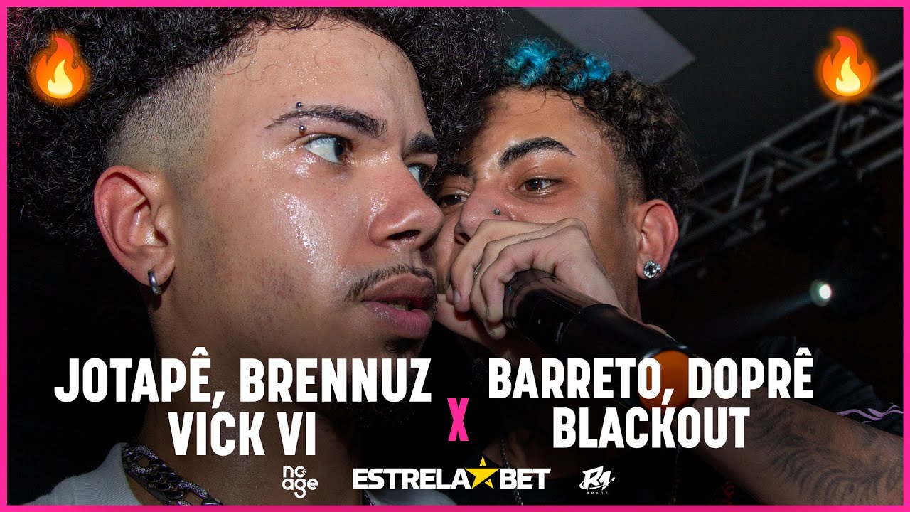 (FLOW DO ANO?) JOTAPÊ, BRENNUZ E VICK VI x BARRETO, BLACKOUT E DOPRÊ | SEMI | 