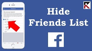 How To Choose Who Can See Your Friends List Facebook App screenshot 2